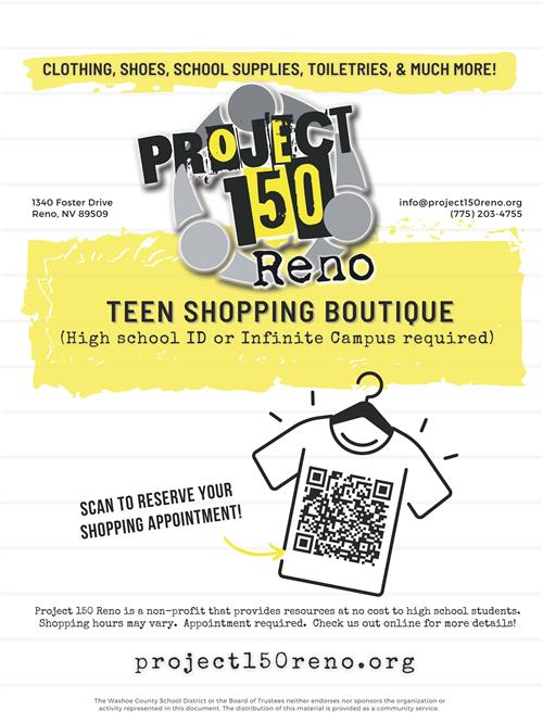 Ad for Project 150. pdf version below